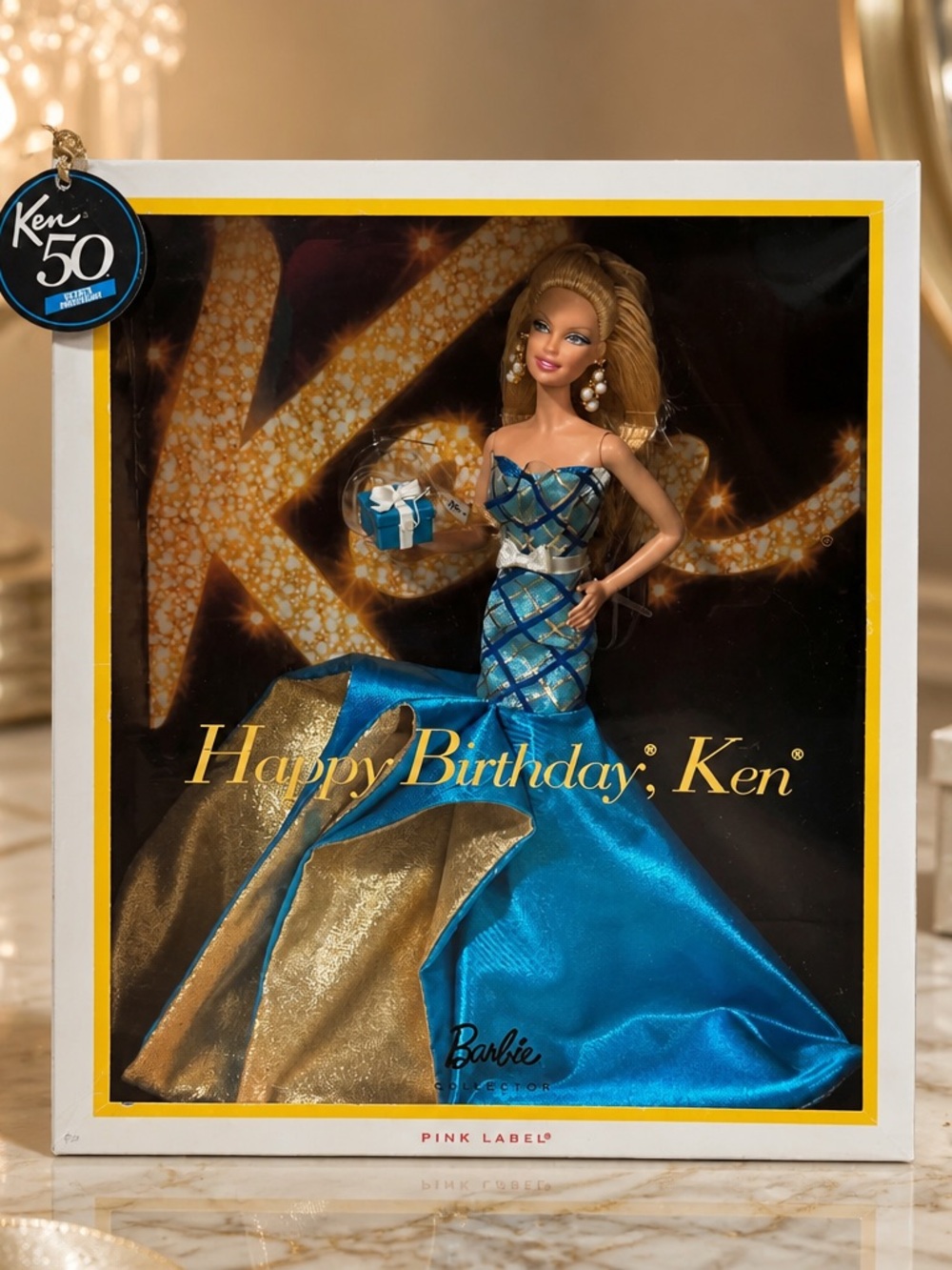 Mattel Barbie Collector 50th Anniversary Happy Birthday Ken Glamour 2010 # V0438